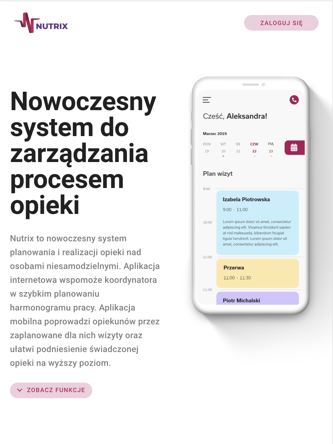 Przykład responsywnej strony dla twojej firmy Katowice, Śląsk